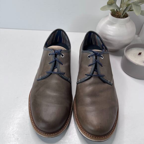 Pikolinos Berna Oxford Leather Lace-Up Brown Shoes Round Toe Men's 12.5/EU 46 - Picture 5 of 11